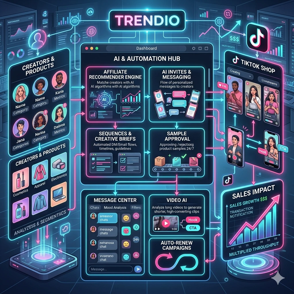 Scaling Success: How Trendio’s AI & Automation Suite Dominates TikTok Shop